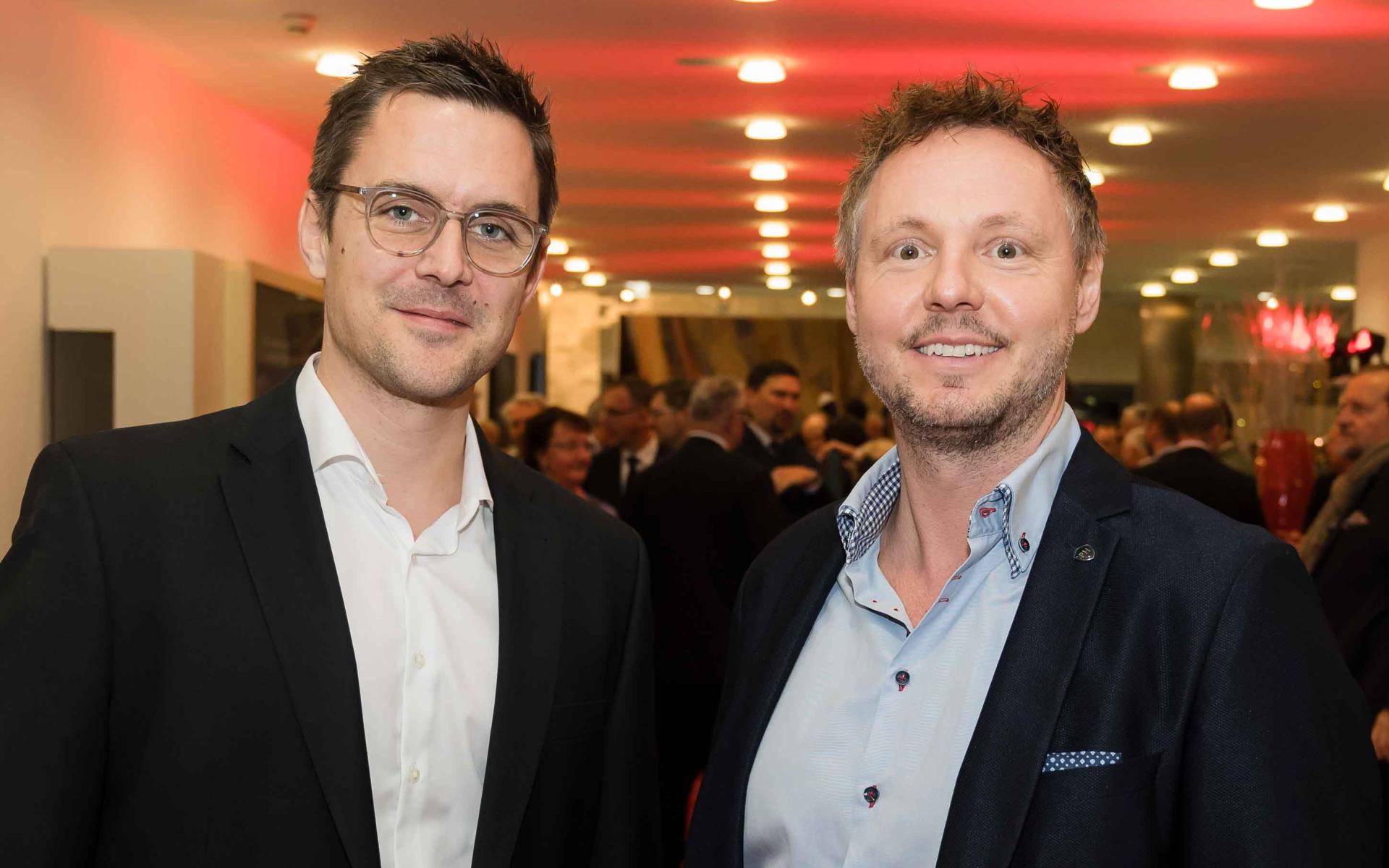 Markus Schrempf (li.) und Hannes Moshammer. 