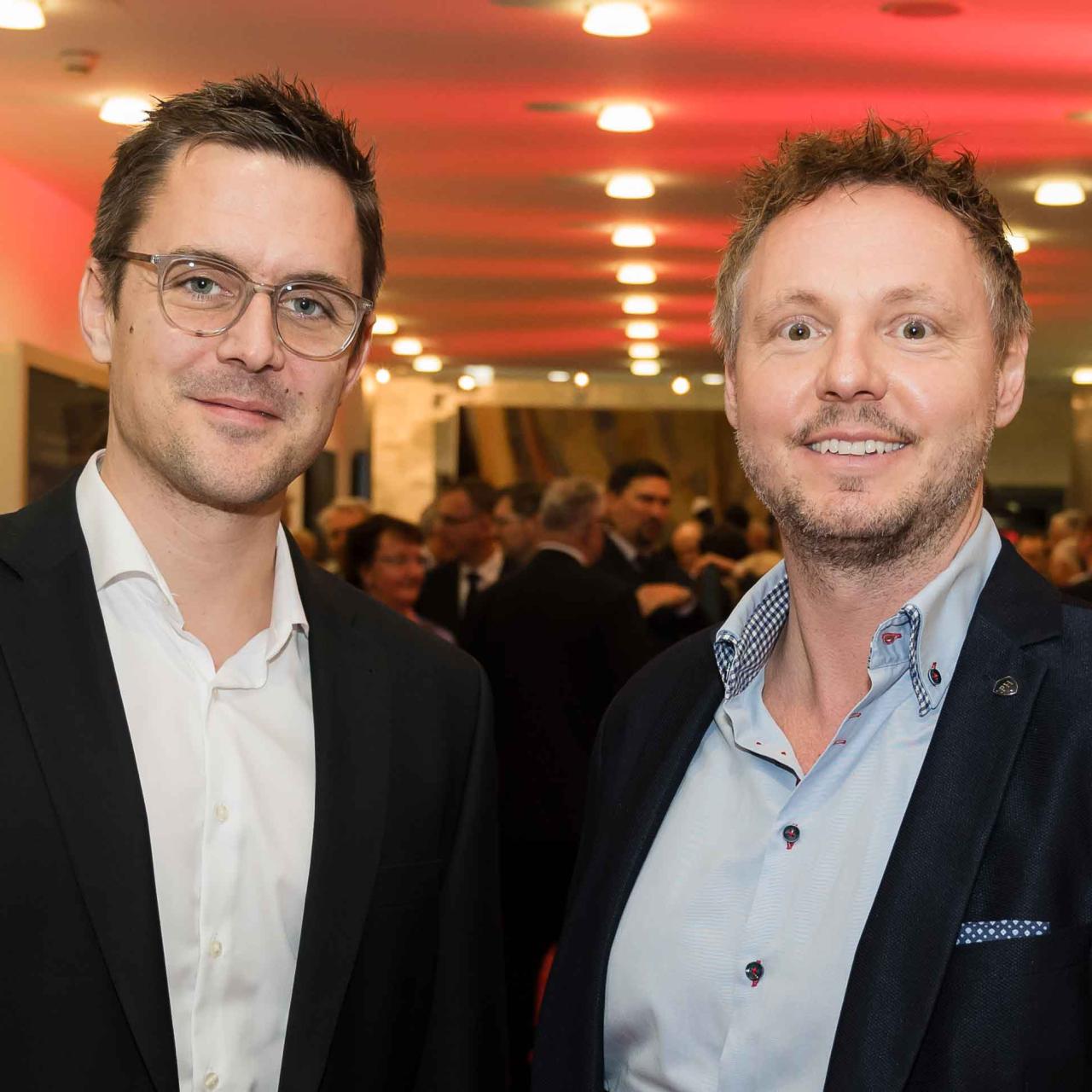 Markus Schrempf (li.) und Hannes Moshammer. 